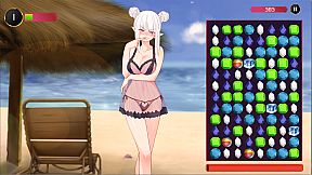 My hot beach vacation