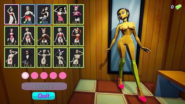 Hot Blood - Naked Outfits