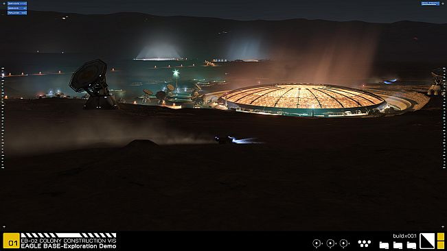 Project Eagle: A 3D Interactive Mars Base