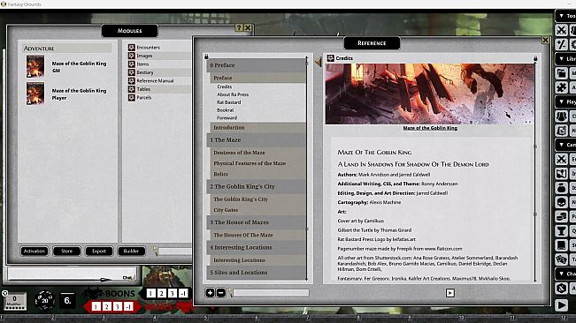 Fantasy Grounds - Shadow of the Demon Lord Maze of the Goblin King