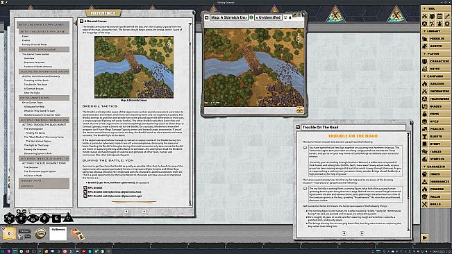 Fantasy Grounds - Rifts: The Garnet Town Gambit (Revised Edition)