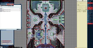Fantasy Grounds - Starfinder RPG - Flipmat - Warship