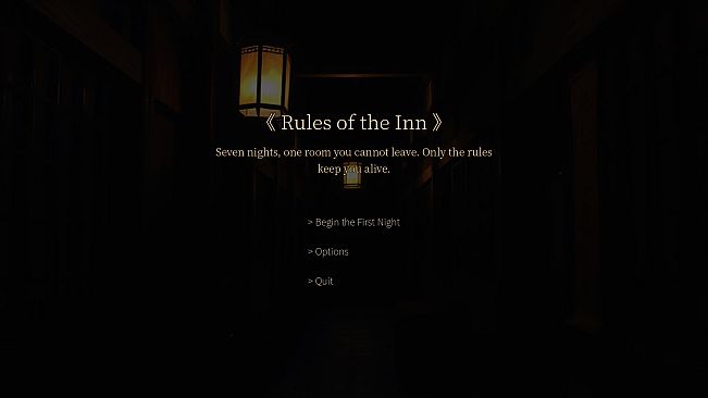 宿の掟 / Rules of the Inn