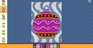 Pixel Cross Stitch - Christmas Baubles Pack 3