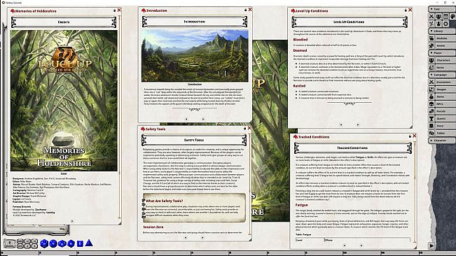Fantasy Grounds - Level Up Memories of Holdenshire