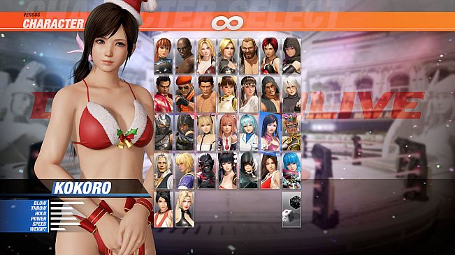 DOA6 Santa Bikini Set