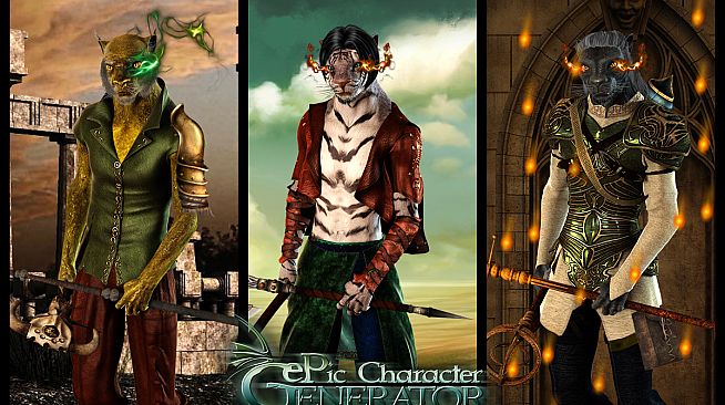 ePic Character Generator - Season #1: Anthro Male