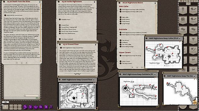 Fantasy Grounds - Quests of Doom 4: Nightstone Keep (5E)