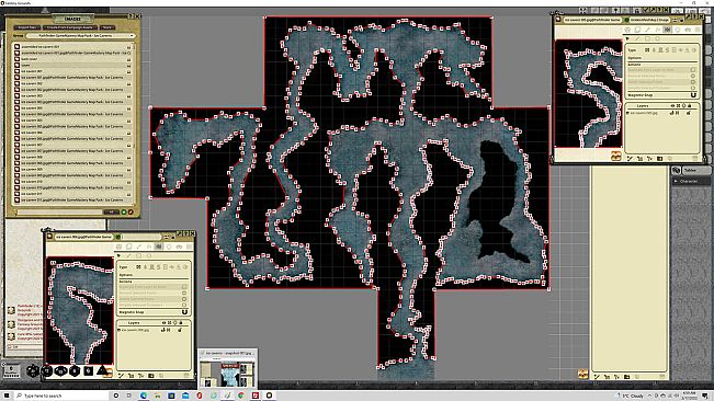 Fantasy Grounds - Pathfinder RPG - GameMastery Map Pack: Ice Cavern