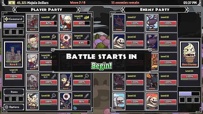 Majula Frontier: The Offense