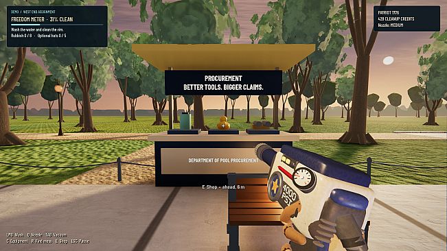 Make The Pool Blue Again: Pool Cleaning Simulator