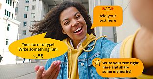 Movavi Video Suite 2025 Steam Edition - Emoji Speech Bubbles Pack