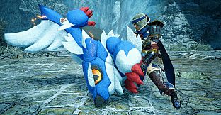Monster Hunter Rise - "Stuffed Lunagaron" Hunter layered weapon (Switch Axe)