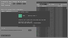 Literally Just Pixels On A Screen