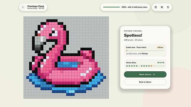 Pixel Pause: Color by Number