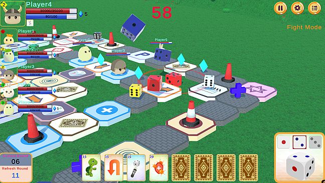 整蛊骰子 prank of dice