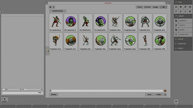 Fantasy Grounds - Portal Packs - Encounter Essentials - Hateful Hordes