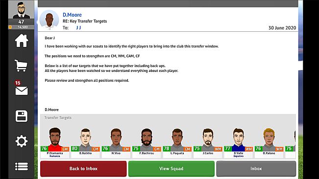 Club Soccer Director 2021