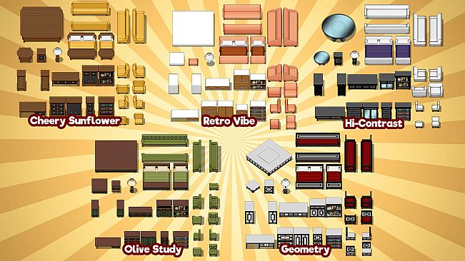 RPG Maker MZ - KR Furniture Store - Modern Suites Tileset