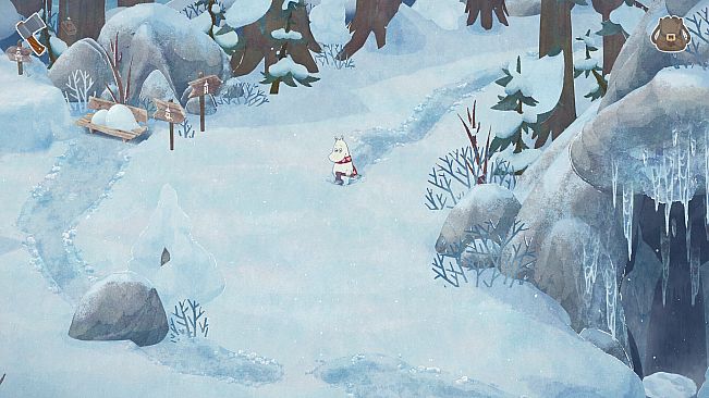 Moomintroll: Winter's Warmth - Scarf & Mittens Cosmetic Pack