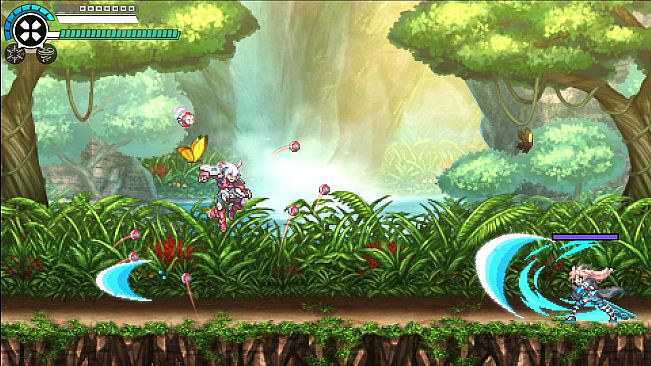 Gunvolt Chronicles: Luminous Avenger iX 2 - Special DLC boss "Kohaku Otori" from "COGEN: Sword of Rewind"