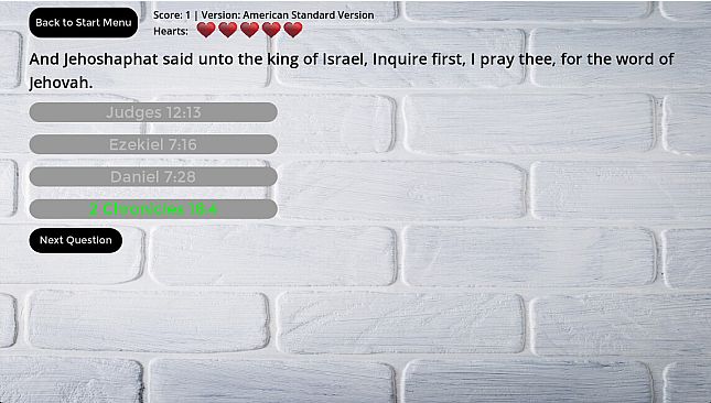 Bible Verse Challenge