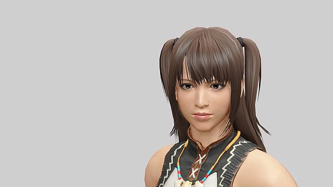 MONSTER HUNTER RISE - "Twin Ponytails" hairstyle