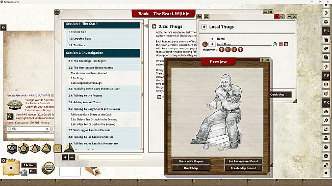Fantasy Grounds - The Beast Within