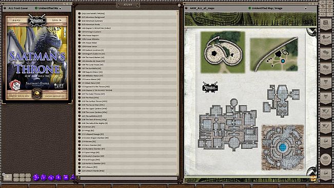 Fantasy Grounds - A22: Saatman’s Throne (5E)
