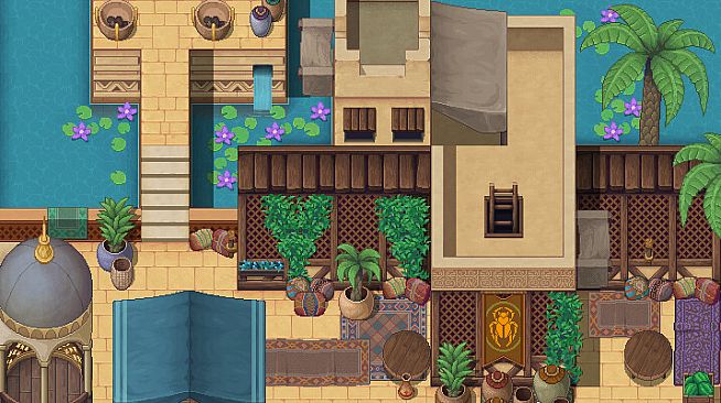 RPG Maker MZ - Winlu Fantasy Tileset - Desert Exterior