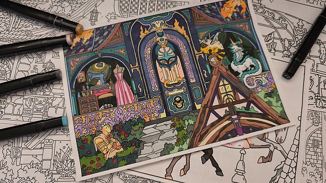 FIND KITTENS 10: Valentine's Day  - Coloring Book