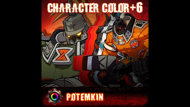GGXrd Extra Color Palettes - POTEMKIN