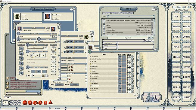 Fantasy Grounds - FG Theme - Winter