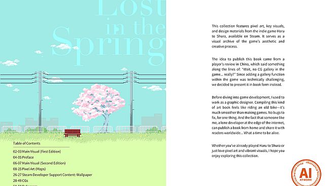 Lost in the Spring - Art Book