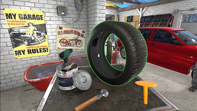 Tire Service Simulator