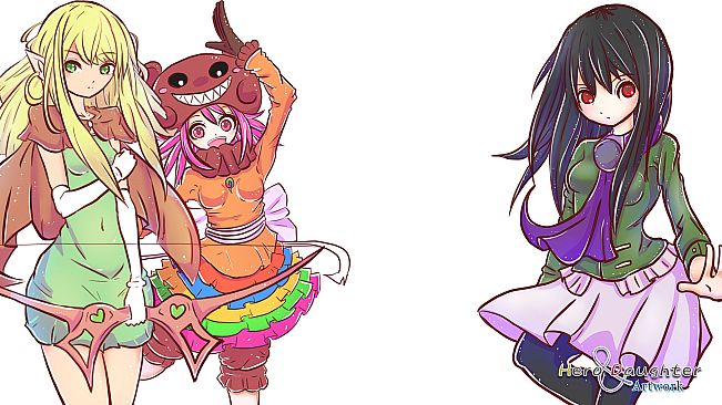 RPG Maker VX Ace - Hero & Daughter Artwork