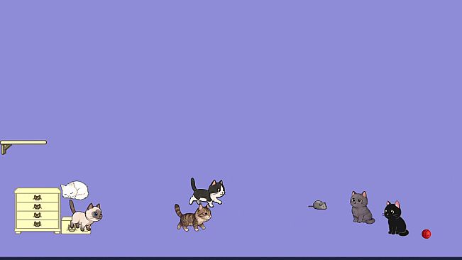 Desktop Pet: Idle Cats Cozy Chaotic Companions for your screen