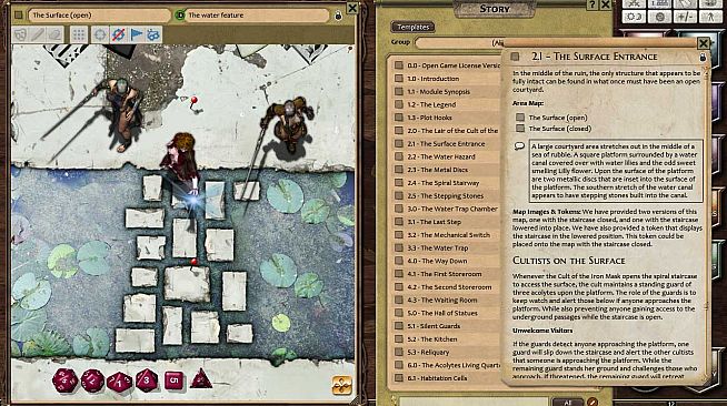 Fantasy Grounds - Compass Point 02 - Cult of the Iron Mask (3.5E)