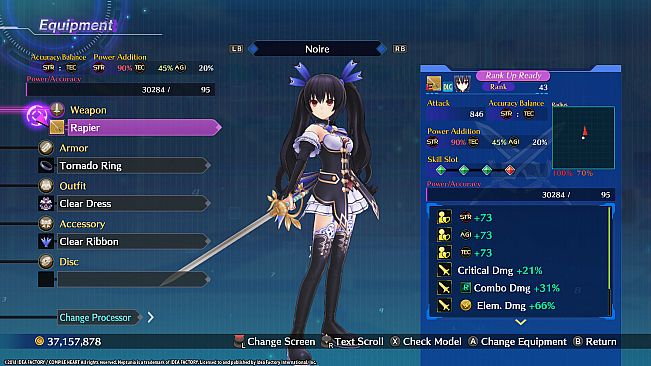 Megadimension Neptunia VIIR - 4 Goddesses Online Premium Weapon Set