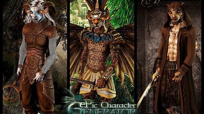 ePic Character Generator - Season #1: Anthro Male