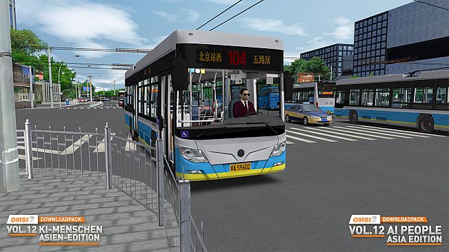 OMSI 2 Add-on Downloadpack Vol. 12 - AI People - Asia Edition