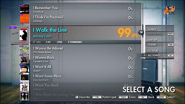 Rocksmith 2014 Edition – Remastered – Johnny Cash - “I Walk the Line”