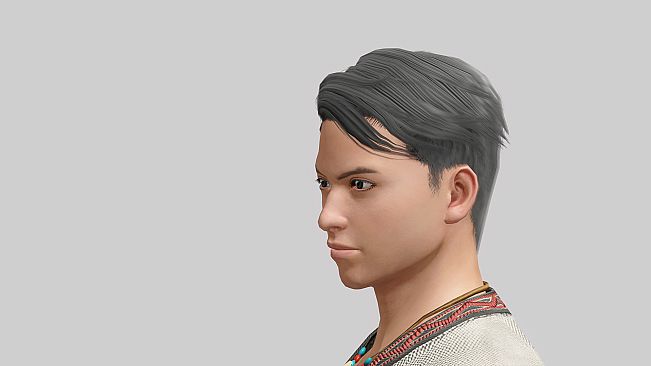 MONSTER HUNTER RISE - "Noble Short" hairstyle