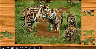 Jigsaw Puzzle World - Lions & Tigers