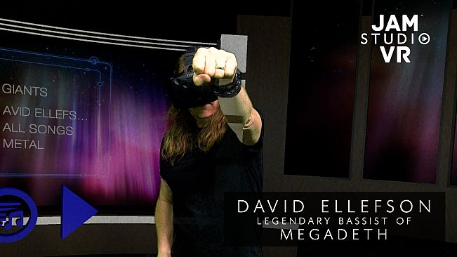 Jam Studio VR EHC - David Ellefson Metal Factory