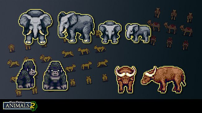 RPG Maker MZ - Time Fantasy Add on Animals 2