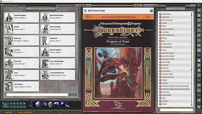 Fantasy Grounds - D&D Classics: DL3 Dragons of Hope (1E)