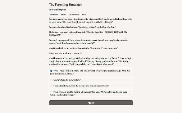 The Parenting Simulator