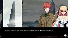 Jeanne at the Clock Tower