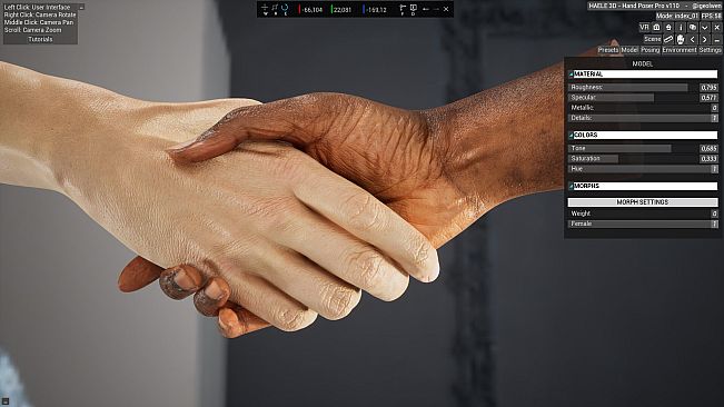 HAELE 3D - Hand Poses Pro - Drawing References